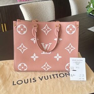 Louis Vuitton Rose Monogram Tote